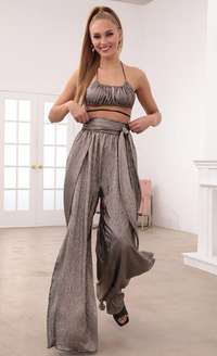 Lyla Two Piece Set in Silver product