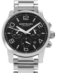 Montblanc TimeWalker 9670, Arabique, 2005, Très bon, Matériau du boîtier Acier, Matériel du bracelet: Cuir product