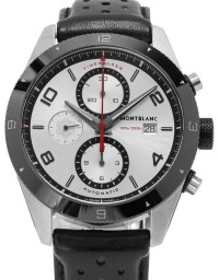 Montblanc Timewalker Chronograph 116100, Baton, 2020, Très bon, Matériau du boîtier Acier, Matériel du bracelet: Cuir product
