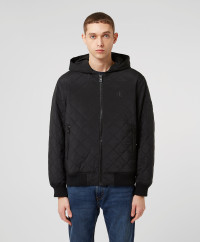 Men's Calvin Klein Jeans Quilted Linear Jacket - Black, Black product