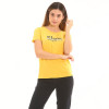 Slam Short-sleeve Women's T-shirt F278 In Stretch Cotton Jersey Woman Yellow Yolk product