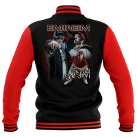 Eminem Unisex Varsity Jacket - Black / Red - XXL product