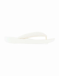 Women's Womens iQushion Towelling Flip Flops - Cream product