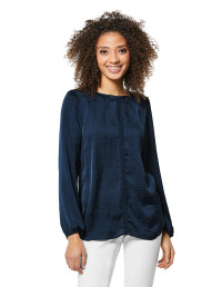 MADELEINE  Glänzende Bluse Damen marine / blau Gr. 48 product