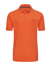 Übergröße : Fynch-Hatton, Poloshirt mit Brusttasche, extralang in Orange product