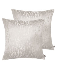 Prestigious Textiles Hamlet Cushions (Twin Pack) - Cream - Size 50 cm x 50 cm product