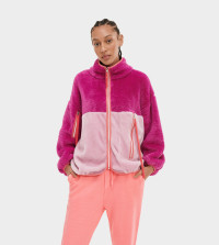 UGG Marlene Sherpa Veste pour Femme in Misty Pink Multi, Taille XS, Polyester product