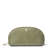 Aspinal of London®  Small Cosmetic Case in Fern Lizard product