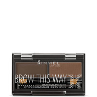 Rimmel Brow This Way Eyebrow Kit - 003 Dark Brown product