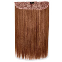 LullaBellz Thick 18 1-Piece Straight Clip in Hair Extensions (Various Colours) - Mixed Auburn product
