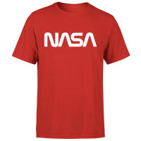 NASA Worm White Logotype T-Shirt - Red - XXL product