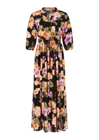 Maxi-jurk met bloemenprint LolaLiza Black product
