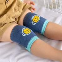 Baby non-slip cartoon two-color comfortable knee pads product