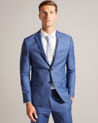 Men's Wool Suit Jacket in Blue, Dorsejs product