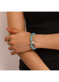 Ox Design Bohemian Round Turquoise Alloy Bracelet product