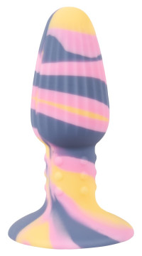 Analplug „Colorful Joy Triple Colour Butt Plug“ mit Saugfuß product
