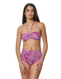 MADELEINE  Retro-Bikini mit Leoprint Damen purpleviolett/multicolor / lila  Gemustert Gr. 44C product
