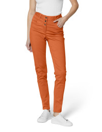 MADELEINE  Highwaist-Jeans aus Power-Stretch Damen kürbis / orange  Gr. 42 product