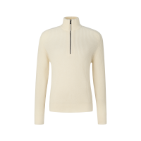 BOGNER Darvin Half-zip knitted pullover for men - Off-white - M product