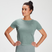 MP Women's Training Washed Tie Back T-shirt - Washed Green - XXS product