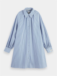 Organic shirt dress with raglan sleeves, S product