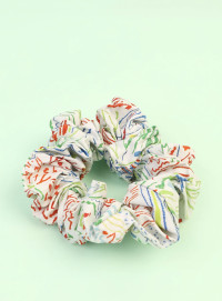 HAIR SCRUNCHIE. Crayon Floral by LF Markey product