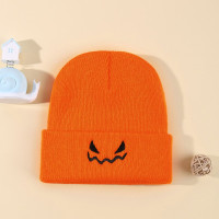Baby/toddler Childlike Halloween expression cartoon pattern hat product