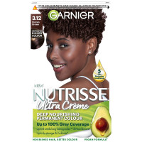 Garnier Nutrisse Permanent Hair Dye (Various Shades) - 3.12 Frozen Brown product
