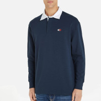 Tommy Jeans Badge Cotton-Jersey Rugby Top product