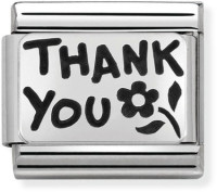 Nomination Silver Thank You Charm product