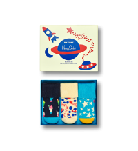 3er-Pack Kindersocken-Geschenk-Set Fun Times Terry in Marineblau | Happy Socks product