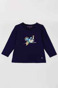 ARMOR-LUX T-shirt manches longues Kids - coton léger Enfant Marine deep 12 ANS product