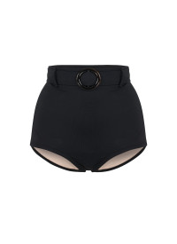 Tess Black High-Waisted Belted Bikini Bottoms - Extra Large (UK 20-22) product