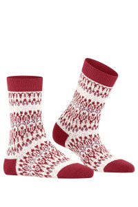 Falke Christmas Eve Socks Colour: Red, Size: Shoe Size UK 5.5-8/ EU 39 product