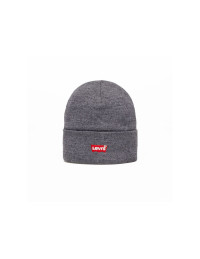 Gorro levi's red batwing embroidered beanie regular grey product