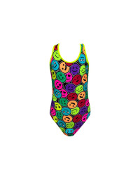 Bañador de natación ras funny sport back multicolor mujer product