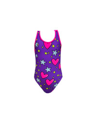 Bañador de natación ras estela classic back purple mujer product