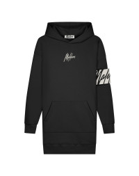 Malelions Women Captain Hoodie Dress - Black/Off-White product
