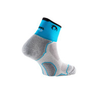 Socks Lurbel Desafio Three Grey Turquoise, Size M product