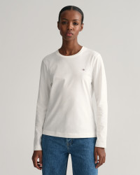 GANT Women Shield Long Sleeve T-Shirt (XXL) White product