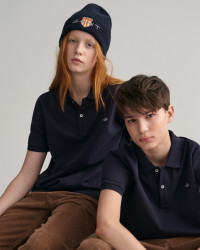 GANT Teens Teens Shield Piqué Polo Shirt (122/128) Blue product