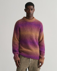 GANT Men Soft Wool Ombré Crew Neck Sweater (XS) product