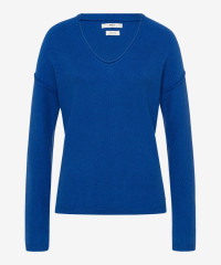 BRAX Dames Pullover Style LANA, electric blue, maat 48 product