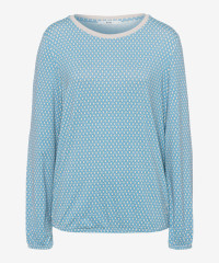 BRAX Dames Shirt Style CAREN, Lichtblauw, maat 48 product