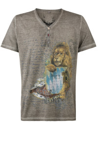 T-Shirt True Bavaria (stein, Gr. 3XL) von Stockerpoint Mountain Rocker für Herren, Oberteile, 100% Baumwolle product