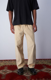 Beige Pantaloni In Velluto Con Coulisse product