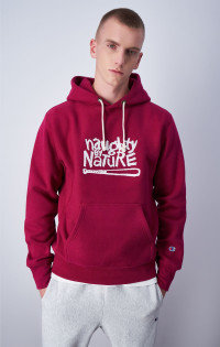 Bordeaux Sweatshirt à capuche brodé Naughty By Nature product