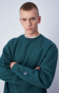 Laubgrün Minimalistisches Reverse Weave Sweatshirt product