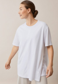 Oversized t-shirt med amningsfunktion - Vit product