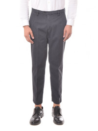Pantalone in cotone blu navy product